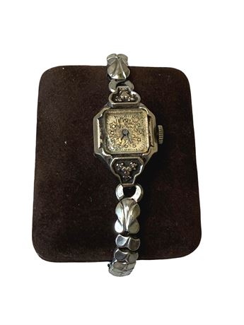 Bulova 14kt Gold Ladies Watch