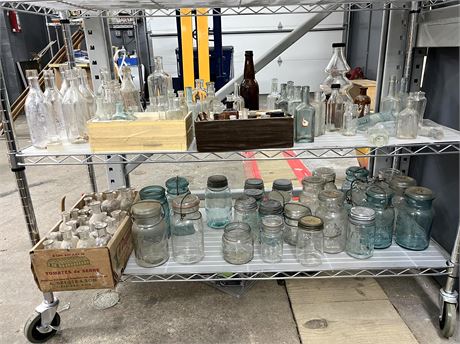 Glass Bottle Collection Lot 2
