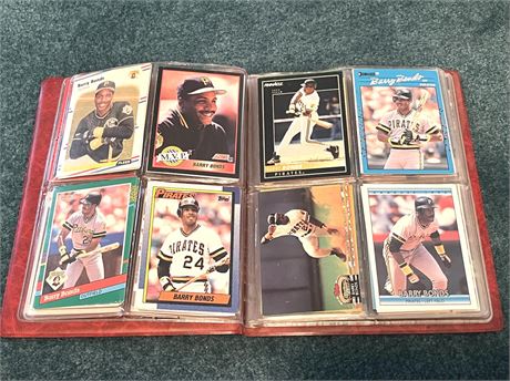 Barry Bonds Card Collection (62 cards)