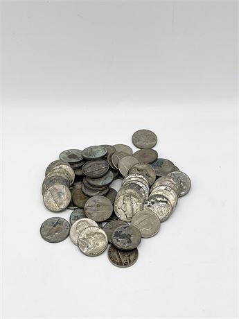 Large Lot of Nickels