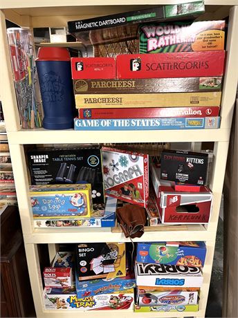 Large Board Game Lot