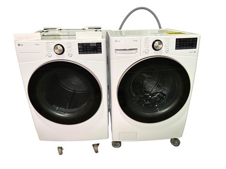 LG 4.5 cu. ft. Washer 7.4 cu. ft. Gas Dryer Matching Set