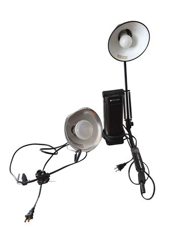 Three (3) Lights, including Ott-Lite