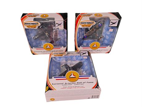 Matchbox 1:72 Scale National Aviation Hall of Fame Diecast Planes