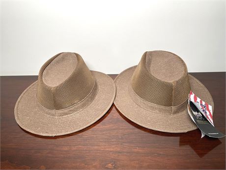 Two (2) Henschel Hats