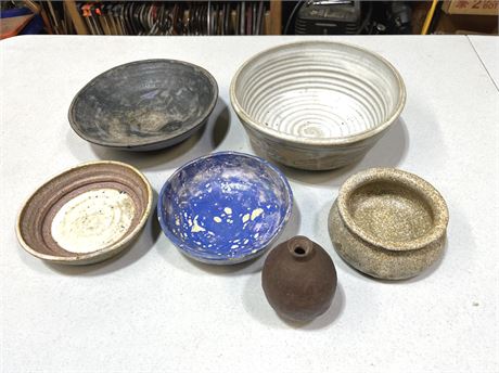 Assorted Pottery Pieces