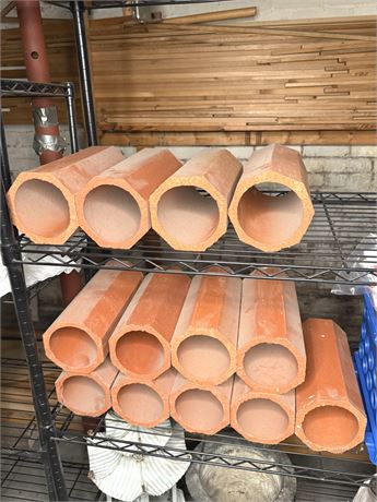 Terra Cotta Wine Storage Tubes