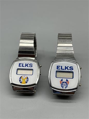 Two (2) Elk Digital Watches