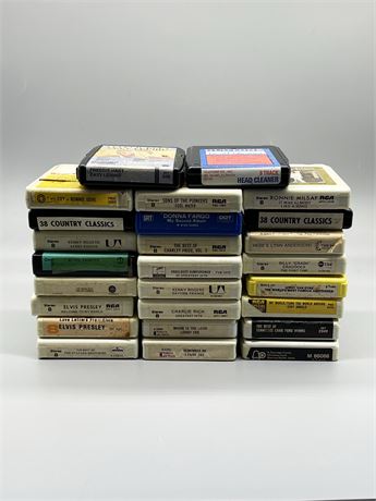 8-Track Tapes Lot 2