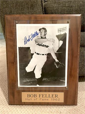 Bob Feller Signed Photograph