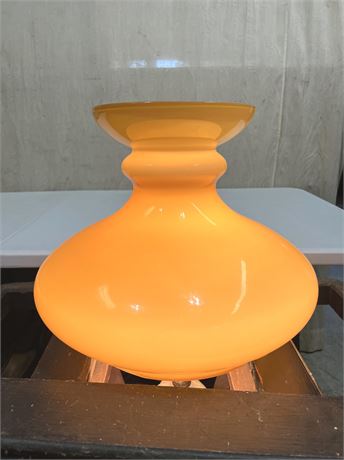 Amber Glass Lamp Shade