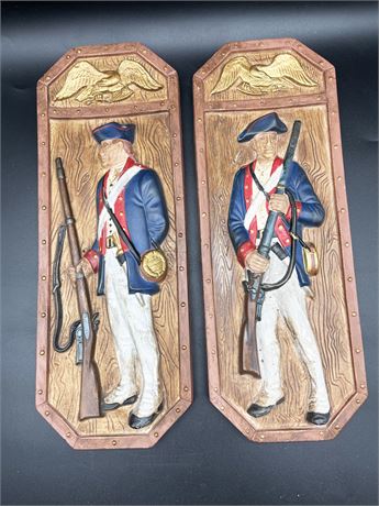Continental Soldier Plaques