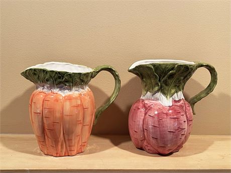 Hand Painted Pitchers