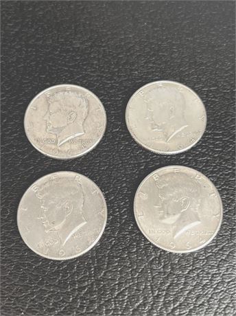 1964 John F. Kennedy Half Dollars