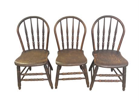 Antique Wood Chairs