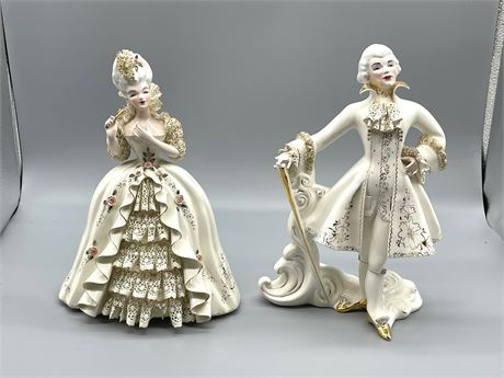 Two (2) Florence Ceramics Figurines