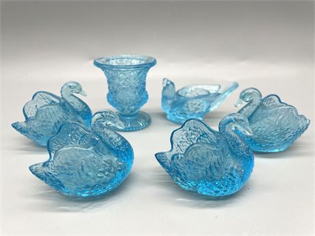 Decorative Blue Glass