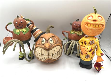 Halloween Pumpkin Decoratives