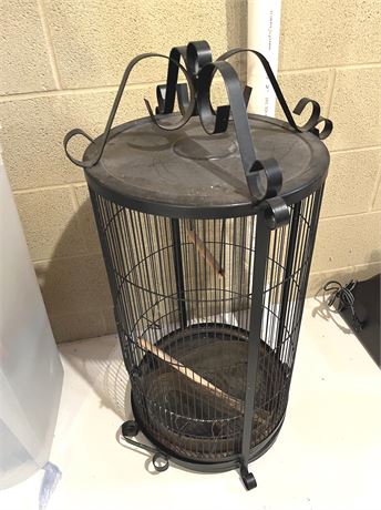 Large Metal Bird Cage