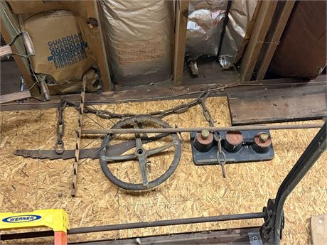 Vintage Barn/Tractor Decoratives