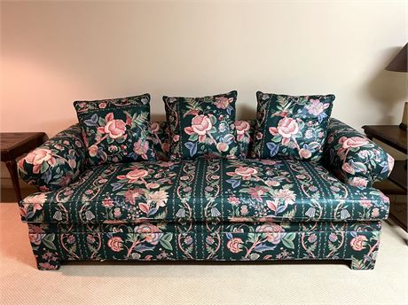 Hickory Kay Lyn Floral Sofa