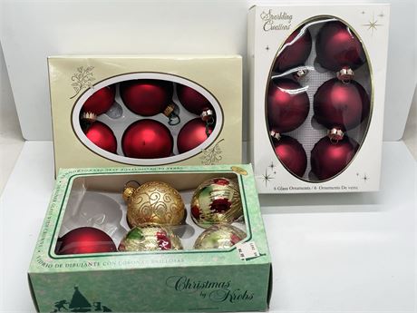 Classic Christmas Ornaments