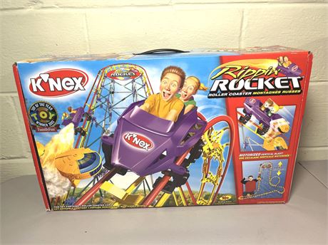 NIB Vintage K'NEX Rippin Rocket Rollercoaster