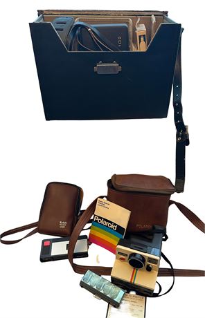 Polaroid Land Camera, Polaroid One Step & Kodak Instamatic