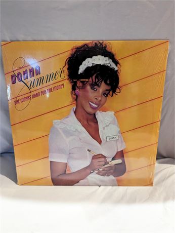 SEALED Donna Summers "She Works Hard for the Money"
