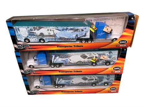 2002 Hot Wheels Racing Buddy Baker #21 Transport Haulers