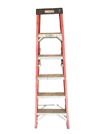 6 Ft. Fiberglass Step Ladder