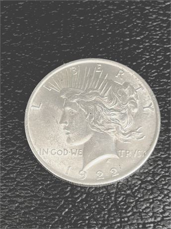 1922 Peace Dollar