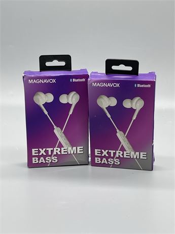 Two (2) Pairs of Magnavox Earbuds