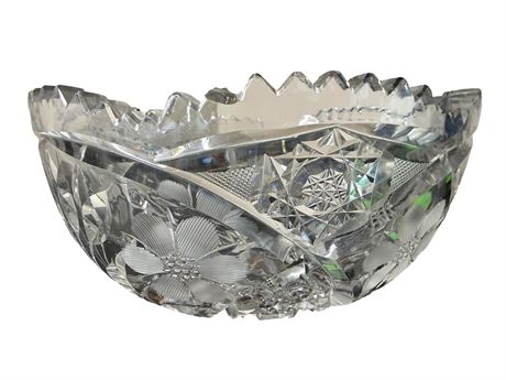 Round Crystal Bowl