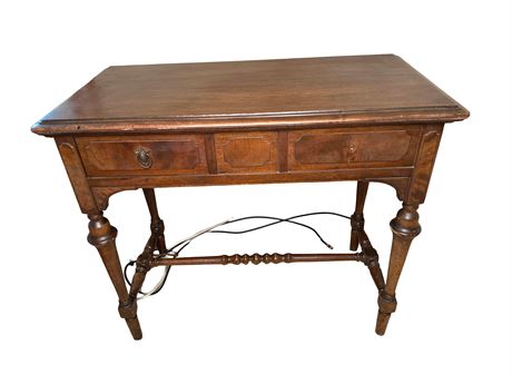 Antique Domestic Sewing Machine and Cabinet
