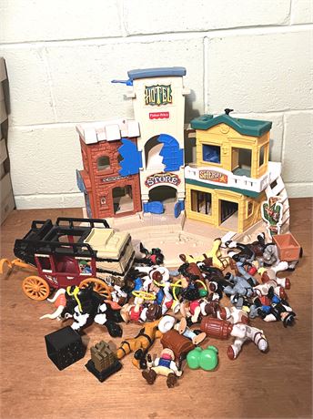 Fisher-Price "Great Adventures" Wild Western Town