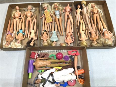 Large Vintage Barbie Lot