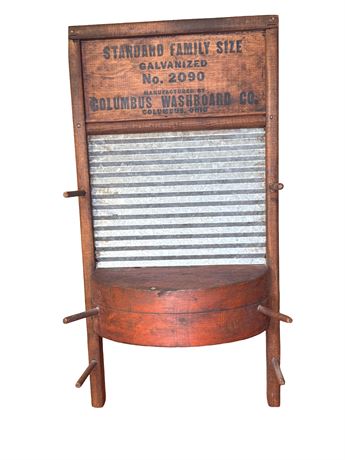 Sunnyland No. 2090 Columbus Washboard Company Storage Shelf