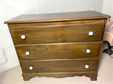 Oak Wood Chest of Drawers