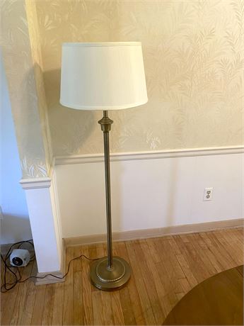 Brass Floor Torch Lamp