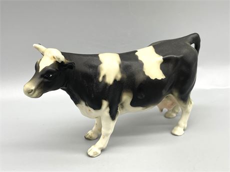 Ceramic Cow Figurine