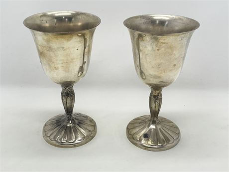 Silverplate Goblets