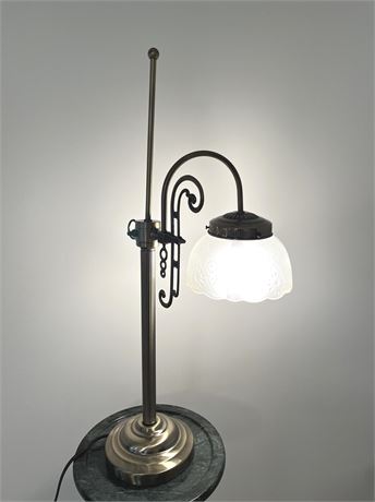 Edwardian Style Metal Table Lamp