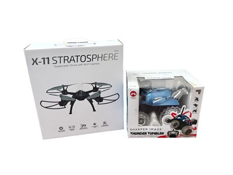 NEW Drone and Remote Control Car
