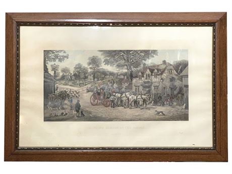 Henry Alken Hand Colored Etching 2