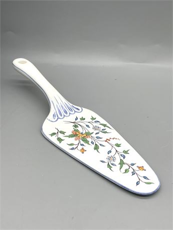 French Porcelain Serving Knife