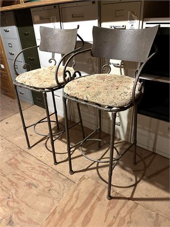 Wrought Iron Bar Stools