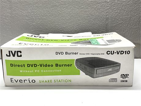 JVC DVD Burner