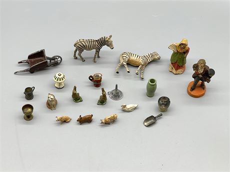 Large Lot of Miniatures