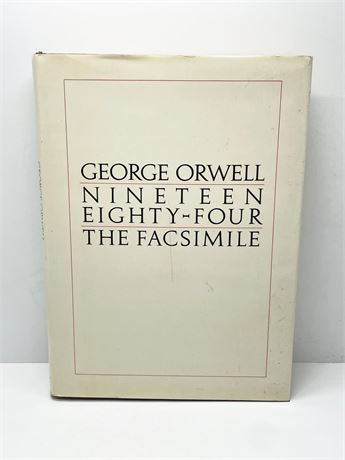 George Orwell "Nineteen Eighty-Four The Fascimile"
